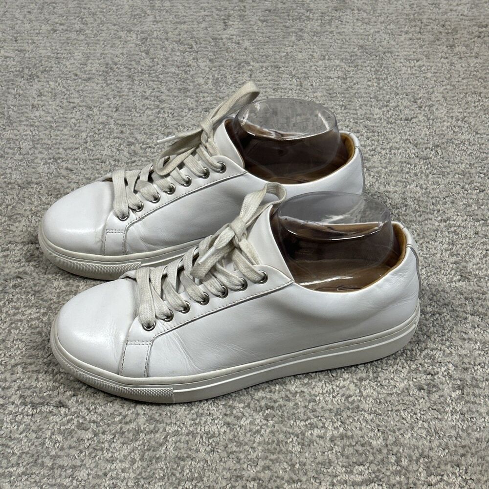 Thursday Everyday Low Top Sneakers Womens Size 7.5 White Leather Casual Shoes